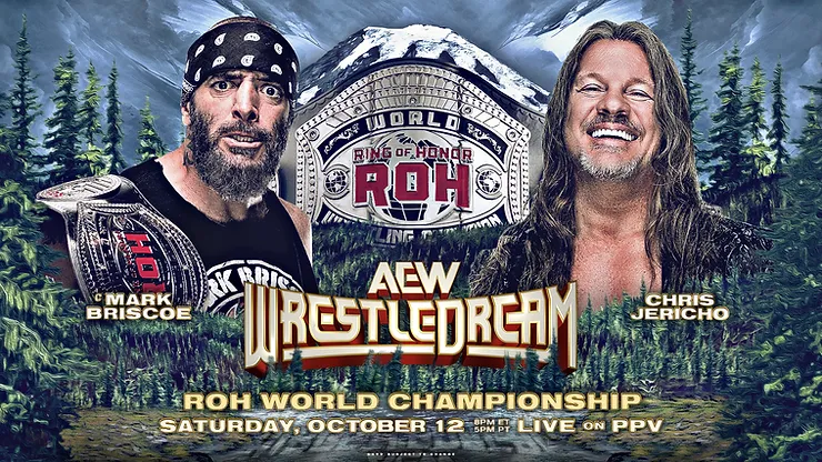 Match Card Oficial - Mark Briscoe vs. Chris Jericho