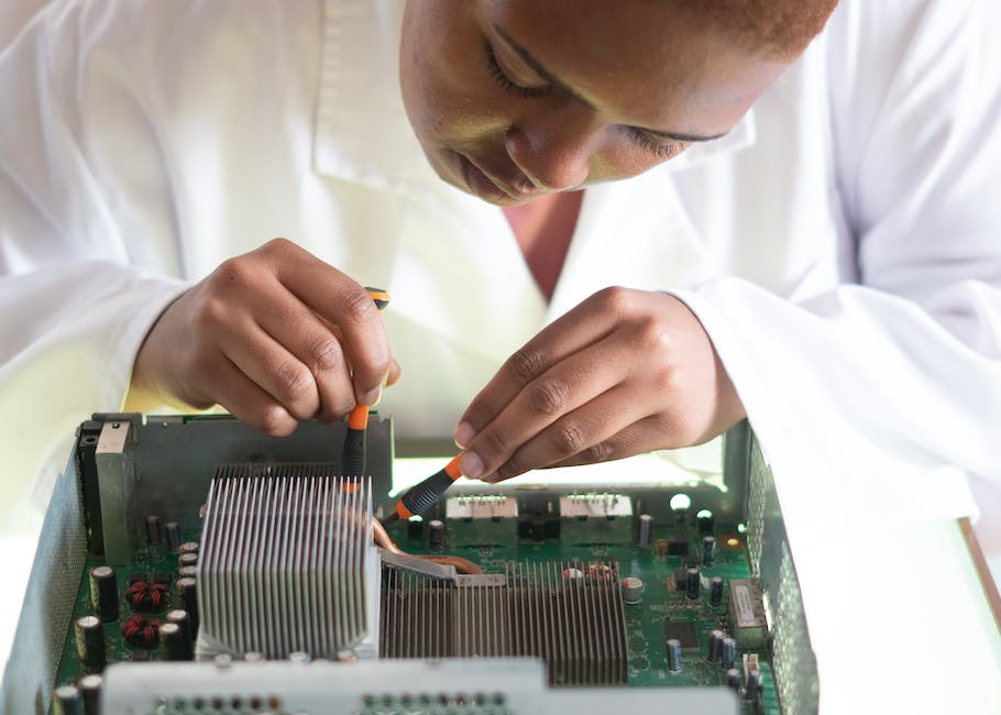 An image of a person analyzing data, representing the role of a product manager in making data-driven decisions.