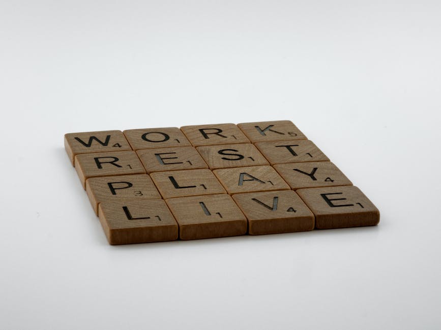 Illustration depicting a person balancing work and personal life